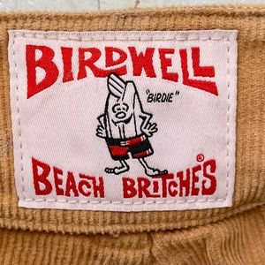 Birdwell Beach Britches corduroy shorts - toast